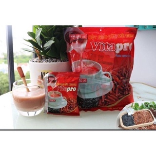Vitapro - Bột Gạo Lứt Mè Đen ( Ko đường) - 300gr