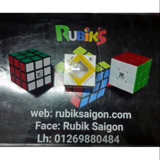 Rubik 3x3 Dayan Guhong V2 stkless không viền