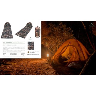 túi ngủ camo dã ngoại