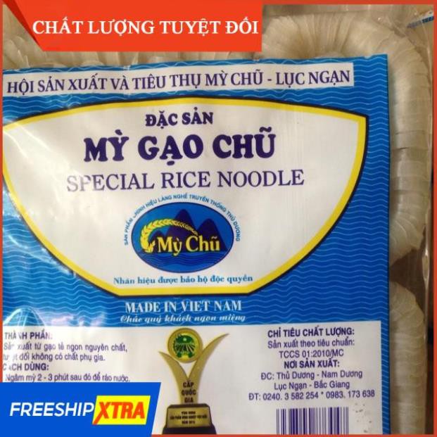 [TẶNG QUÀ] MÌ CHŨ BẮC GIANG (chuẩn 1kg), mì gạo chũ, mì gạo đạt tiêu chuẩn được kiểm định chất lượng | BigBuy360 - bigbuy360.vn