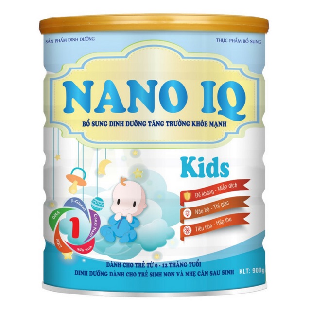 Sữa Bột Nano IQ Kids + 30k quà tặng (date mới)