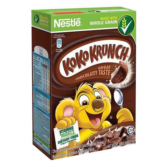 Ngũ cốc ăn sáng NESTLÉ Koko Krunch Chocolate / Honey Stars hộp 170g - 150g