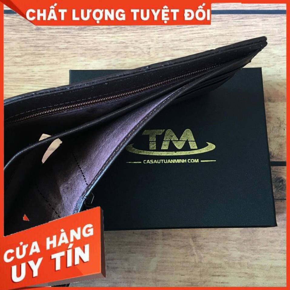 [ Da Cao Cấp 100% ] Ví Nam Da Cá Sấu - Bóp Nam Da Cá Sấu | BigBuy360 - bigbuy360.vn