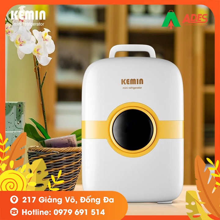 Tủ Lạnh Mini KEMIN K22 - Bảo Hành Chính Hãng - Điều Chỉnh Nhiệt Độ, Bảo Quản Thực Phẩm, Vitamin, Mỹ Phẩm - NEW 2021