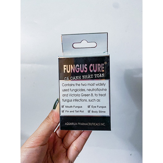 FUNGUS CURE MỸ HỖ TRỢ VẤN ĐỀ SỨC KHỎE CÁ 10G