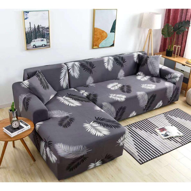 Sét bộ bảo vệ Sofa () vải thun co dãn 4 chiều