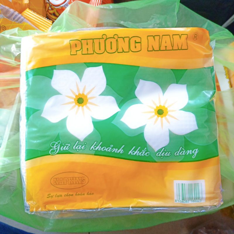 Khăn giấy vuông Hình Hoa Mai Napkins 50g