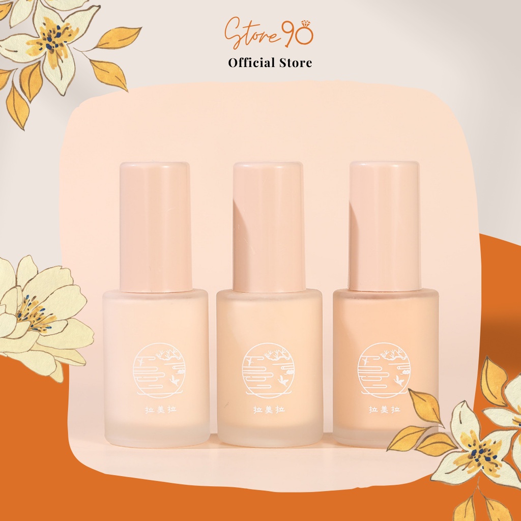Kem nền dạng lỏng LAMEILA 30ml dưỡng ẩm, che khuyết điểm - Mỹ phẩm nội địa Trung
