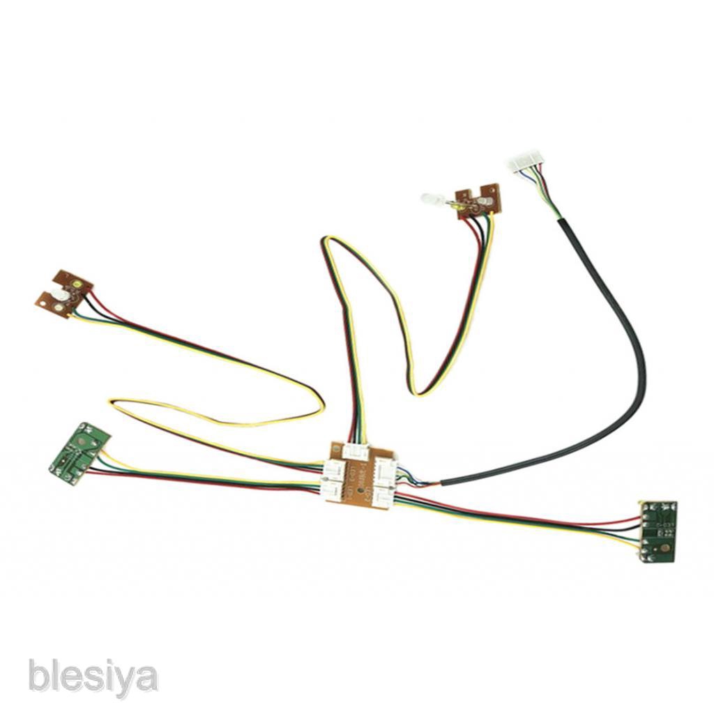 Set 5 cái/ bộ đèn led tỉ lệ 1:12 kim loại để sửa đổi mẫu máy MN99 MN99S