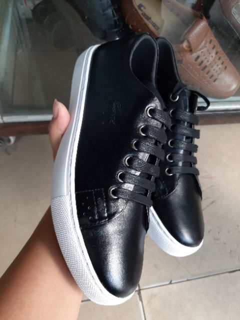 [Uy tín-BH 3 năm] Giày thể thao nam da bò đế trắng (ảnh thật 100% ko chỉnh sửa), giày được sx tại xưởng giá si =lẻ chất