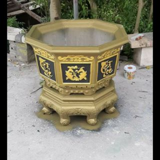 BỘ khuôn đúc chậu Bát giác 75 ( chậu và chân ) lòng ghép.