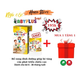 Ngũ Cốc Dinh Dưỡng Babyplus cung cấp dinh dưỡng cho bé từ 6 tháng trở lên