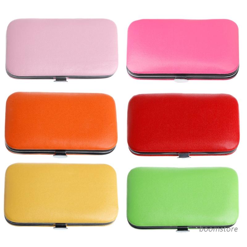 Set 7 Dụng Cụ Làm Móng Bằng Thép Không Gỉ Kèm Hộp Đựng Tiện Lợi