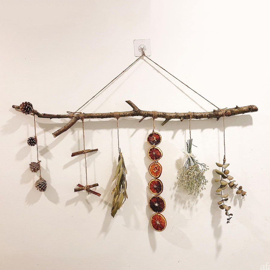 500g cành cây khô dưới 100 cm dùng làm đồ thủ công handmade,dùng trang trí Giáng Sinh