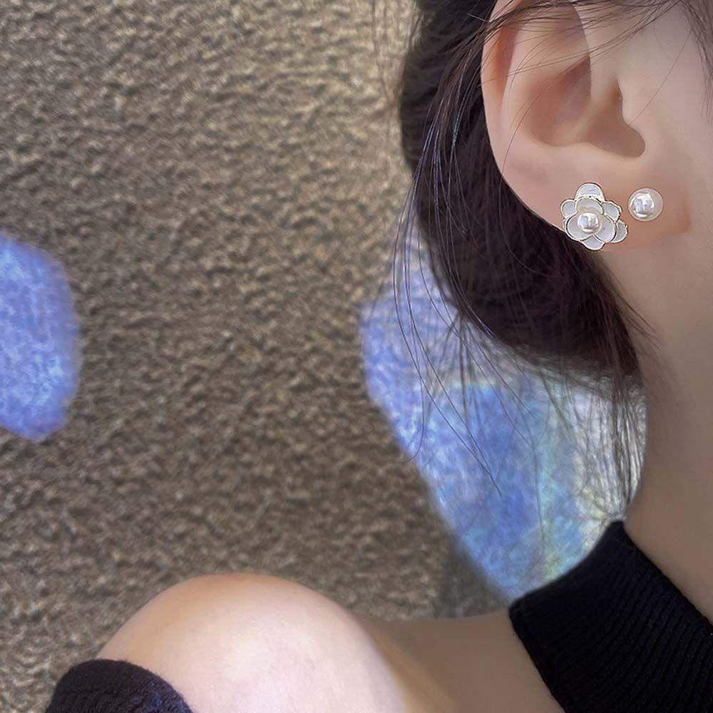 Bông Tai Hình Hoa Đơn Giản Ngọt Ngào Cho Nữ