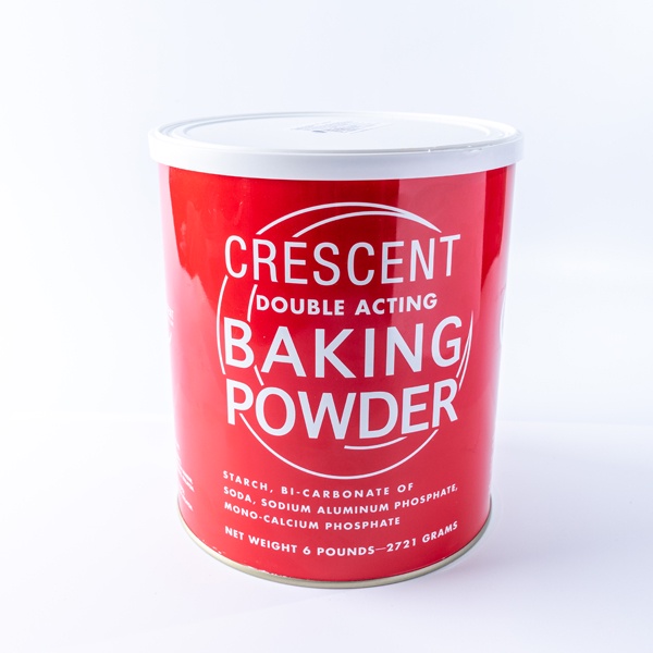 BỘT NỞ  LÀM BÁNH BAKING POWDER CRESCENT DOUBLE ACTING 2,7KG CỦA MALAYSIA