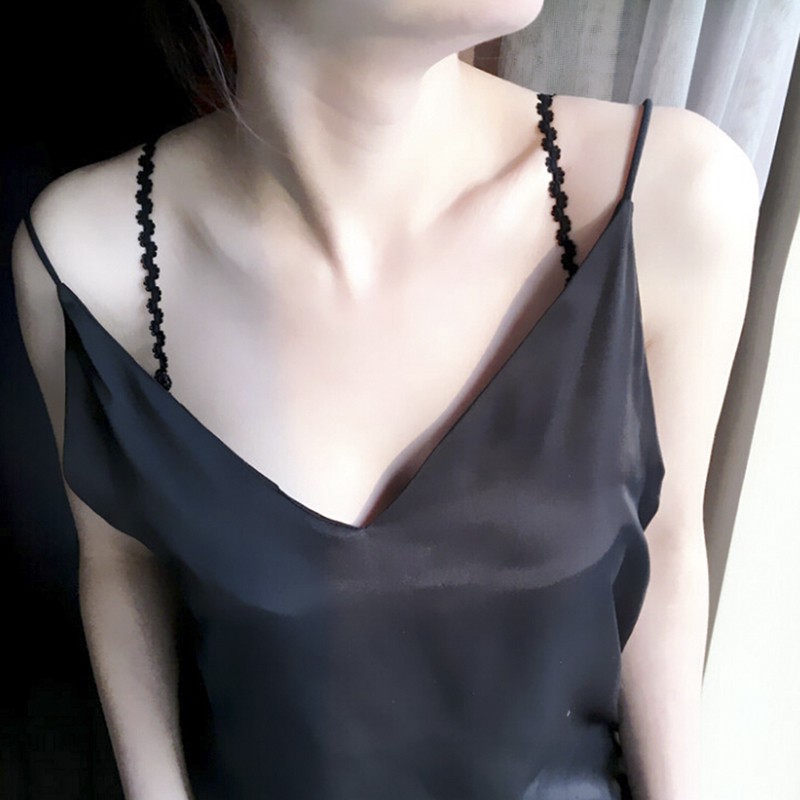 1 Cặp Dây Áo Ngực Họa Tiết Hoa Điều Chỉnh Được Thời Trang Dành Cho Nữ