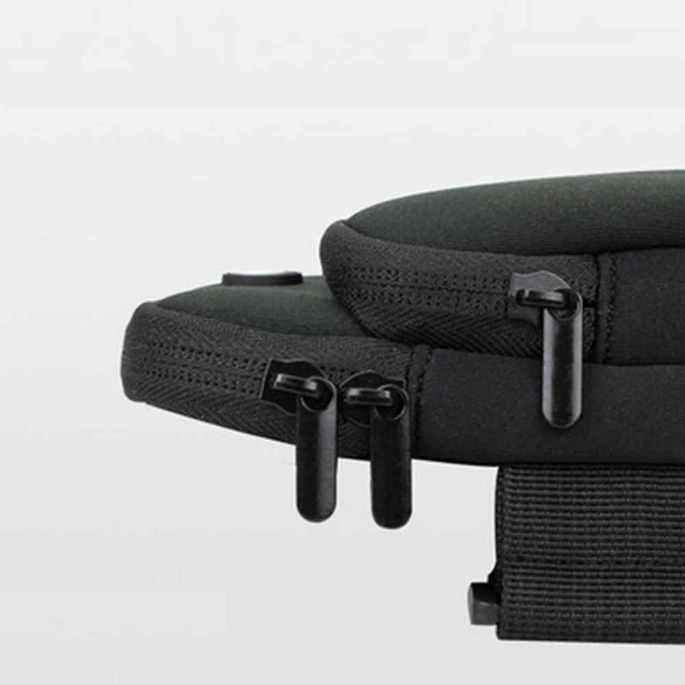 Túi lưới đựng điện thoại đeo cánh tay thoáng khí chống thấm nước có lỗ xỏ tai nghe phù hợp chạy bộ thể thao