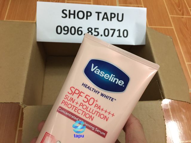 [Có video sp] Sữa dưỡng thể Vaseline Perfect Serum 50x tuýp 320ml
