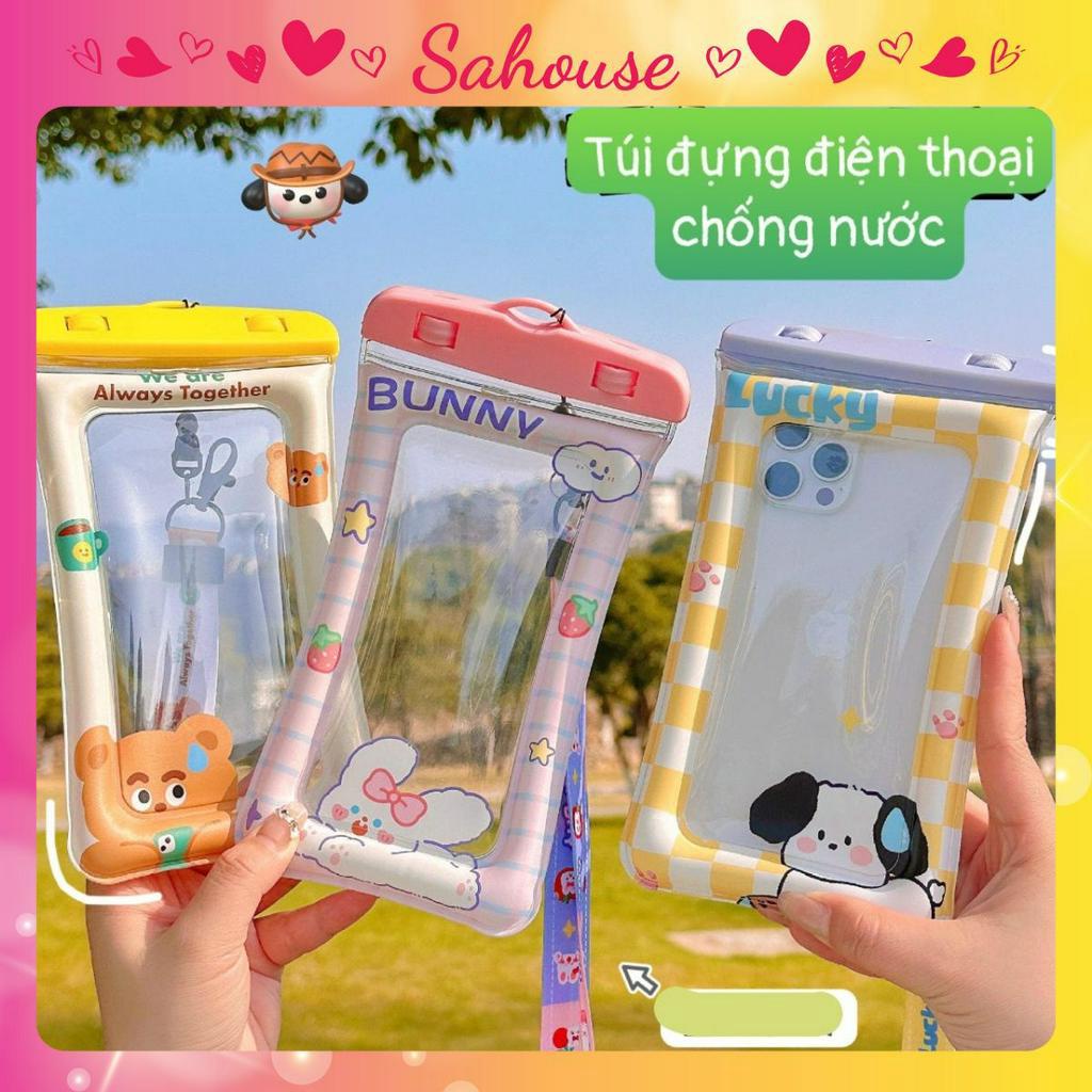 Túi đựng điện thoại viền phao chống nước khi đi bơi SH120