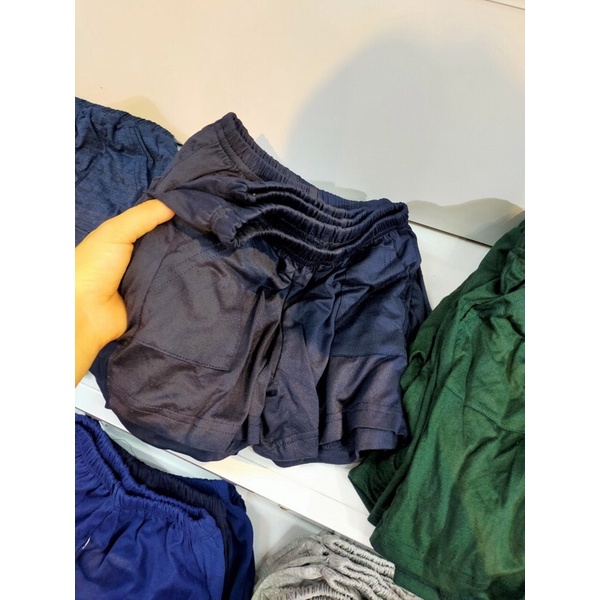 Quần đùi chục cho bé gái, bé trai thun cotton 100% co dãn thấm hút mồ hôi