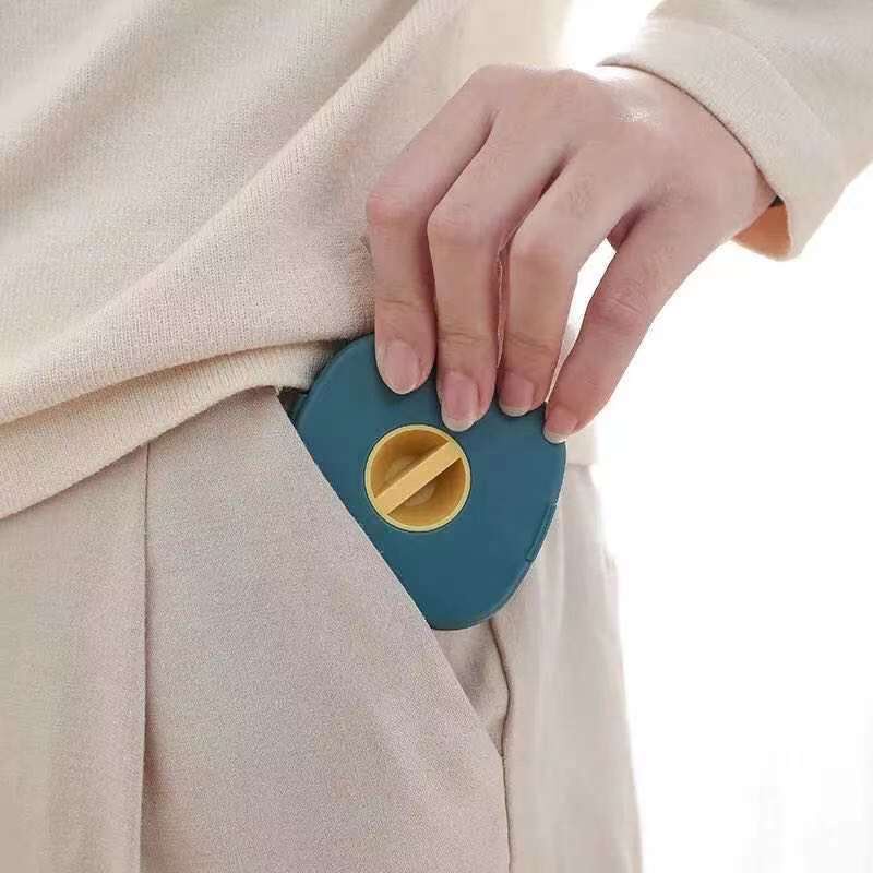 Hộp Cuộn Dây Cáp Dữ Liệu Di Động Đa Năng Có Thể Xoay Vòng Chống Rối Cho Điện Thoại Di Động