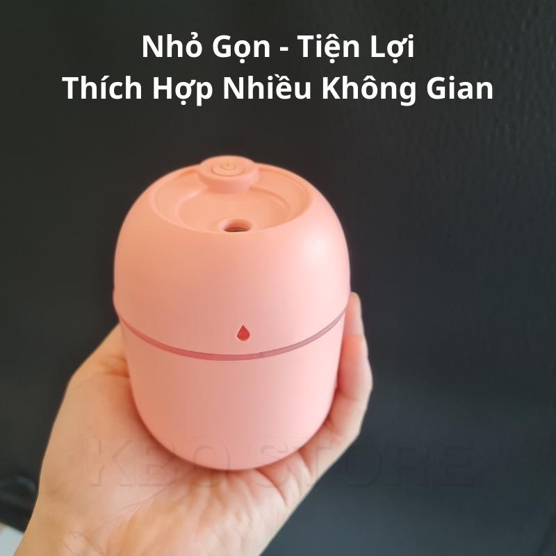 Máy Xông Tinh Dầu Mini Phun Sương Tạo Ẩm Phòng Ngủ Và Xe Hơi Tiện Lợi Và Nhỏ Gọn Mẫu Mới Kiểu Dáng Hiện Đại KBO038