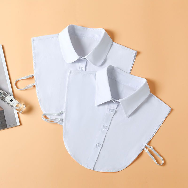 Cổ áo sơ mi giả rời cho nam nữ unisex - phong cách Hàn Quốc phối áo cổ tròn thoáng mát có thể tháo rời