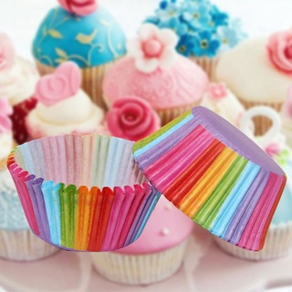 Set 100 Cốc Giấy Làm Bánh Cupcake