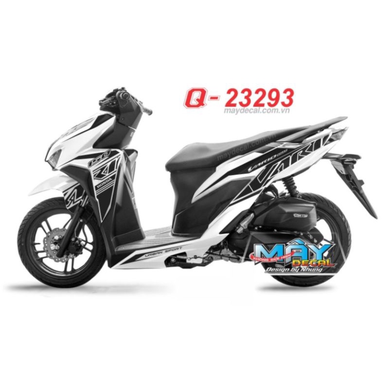 Tem rời dán xe vario