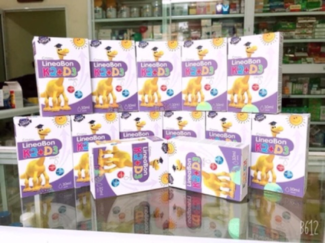 { Kèm quà tặng} Lineabon K2 D3 nhập khẩu chính hãng,phát triển chiều cao cho trẻ | BigBuy360 - bigbuy360.vn