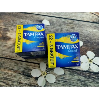 Băng vệ sinh Tampon Tampax Compak