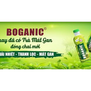 Trà thảo dược mát gan thanh nhiệt giải độc Boganic Traphaco chai 290ml