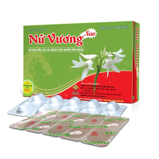 Nữ Vương New / Nu Vuong New / Hộp 30 viên / Pharmacy Q7