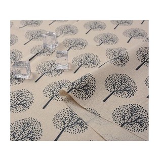 vải canvas cây tròn