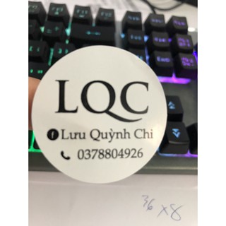 com bo 100tem decal 6x6cm Miễn phí thiết kế