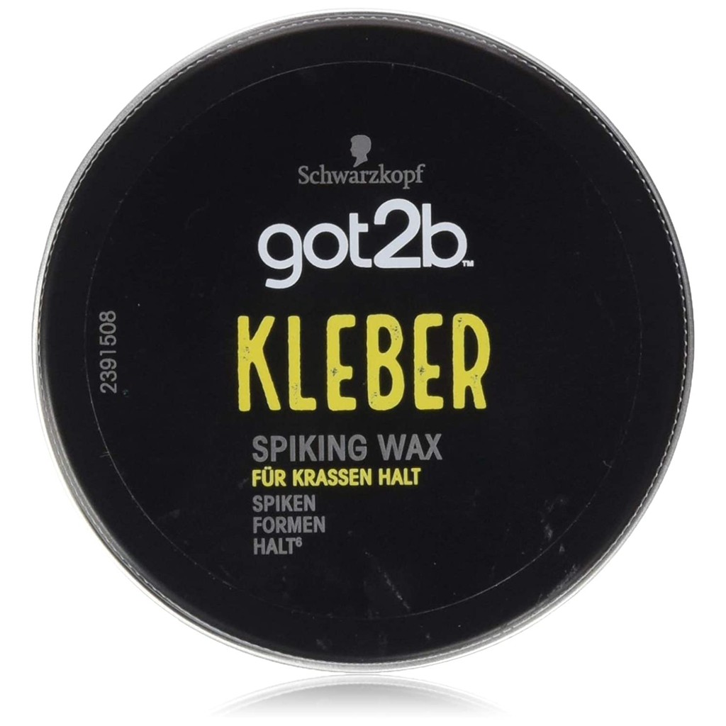 Sáp, Gel vuốt tóc nam Schwarzkopf Got2B Kleber Đức