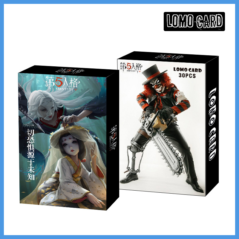 Thẻ lomo hình Anime Demon Slayer To the top Identity V one piece Anime My Hero Academia JOJO