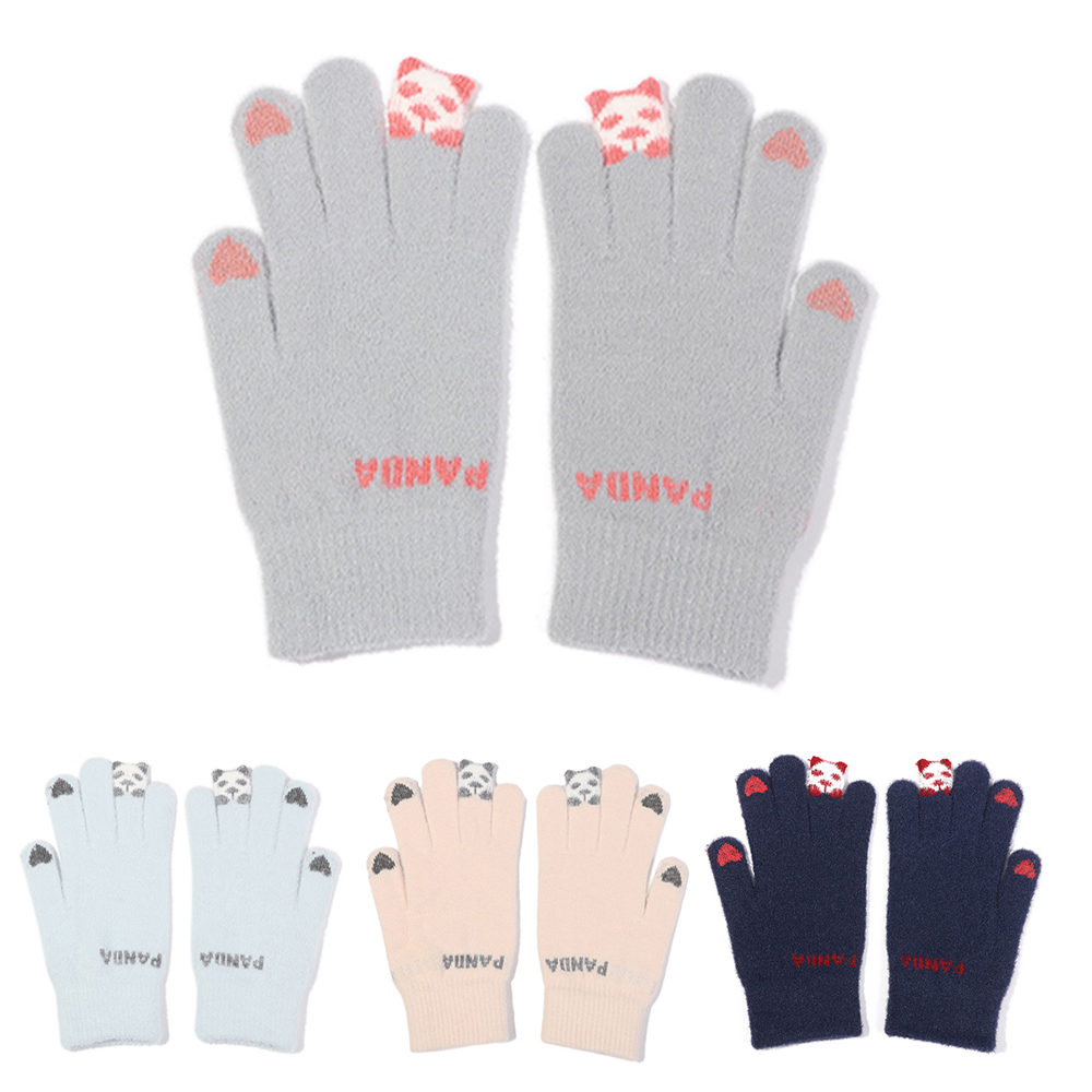 Găng Tay Giữ Ấm Có Thể Chạm Màn Hình Cảm Ứng Thời Trang Dành Cho Nữ