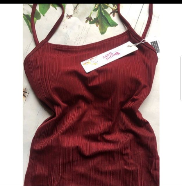 BIKINI 1 MẢNH HỞ LƯNG nữ đồ bơi đi biển liền thân tay ngắn khoét lưng dây ngang