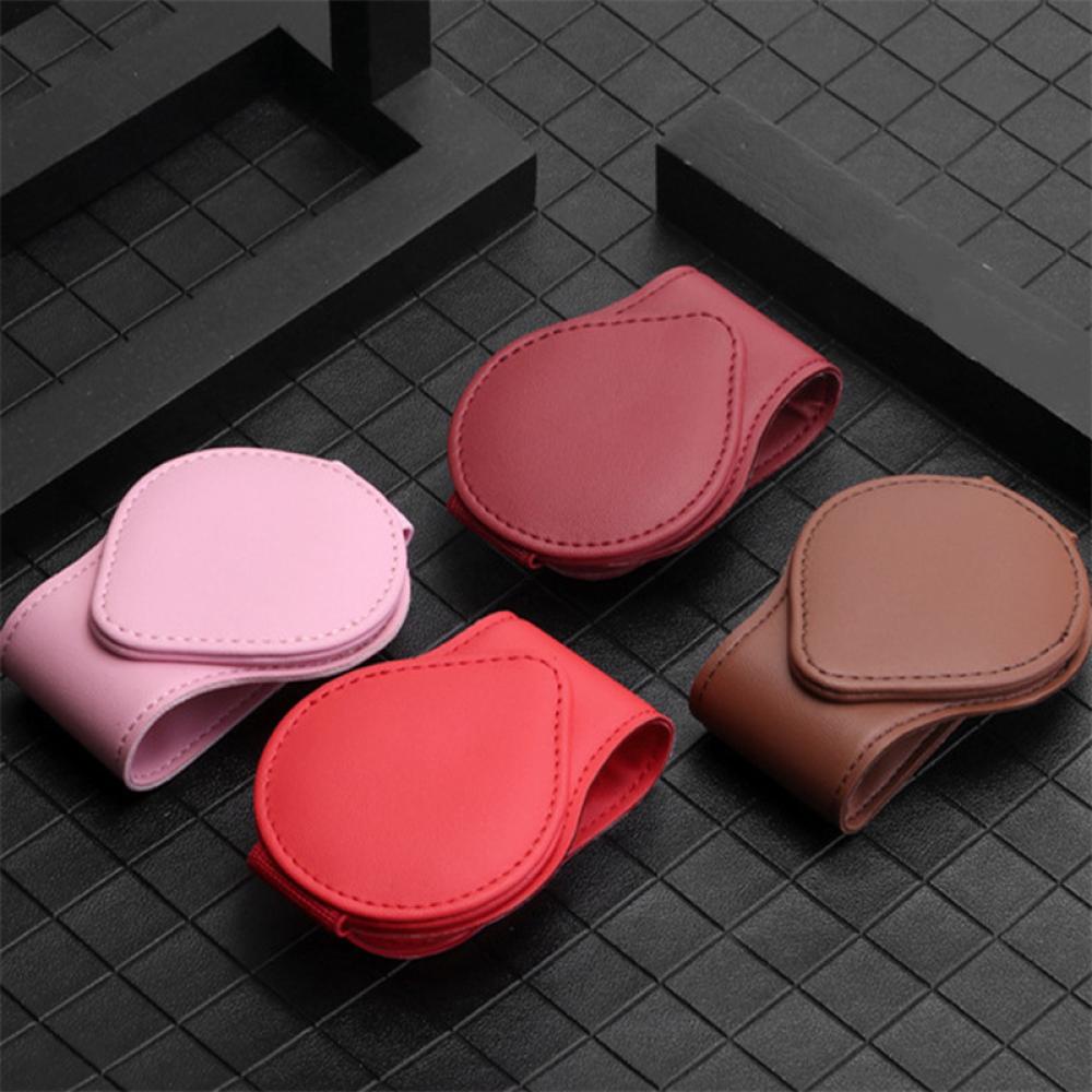 Kẹp Kính Mát Bằng Da Đa Năng F7N4 Cho Xe Hơi