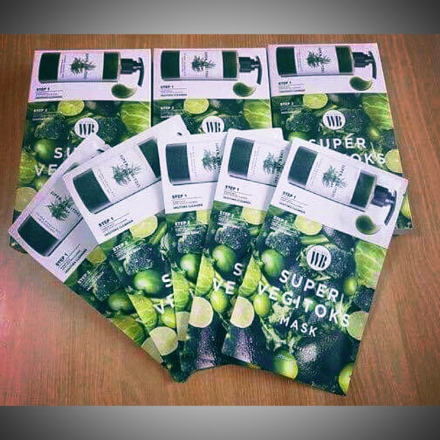 Mặt Nạ Thải Độc Rau Củ Super Vegitoks Mask