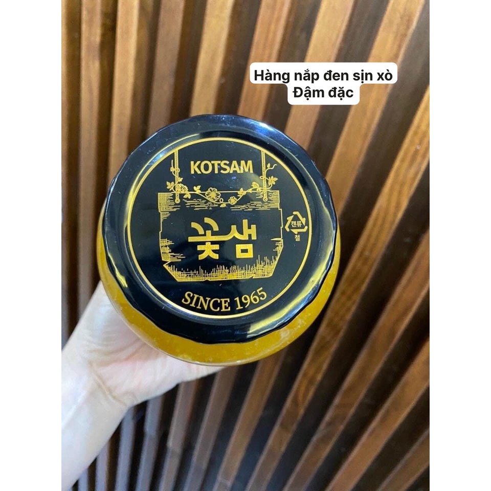Mật Ong Chanh Đào Mẫu Mới Nắp Đen Hàn Quốc loại xin Kotsam
