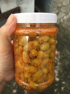 Nho Lào muối ớt (món ăn vặt bật nhất Sài Thành 😍).