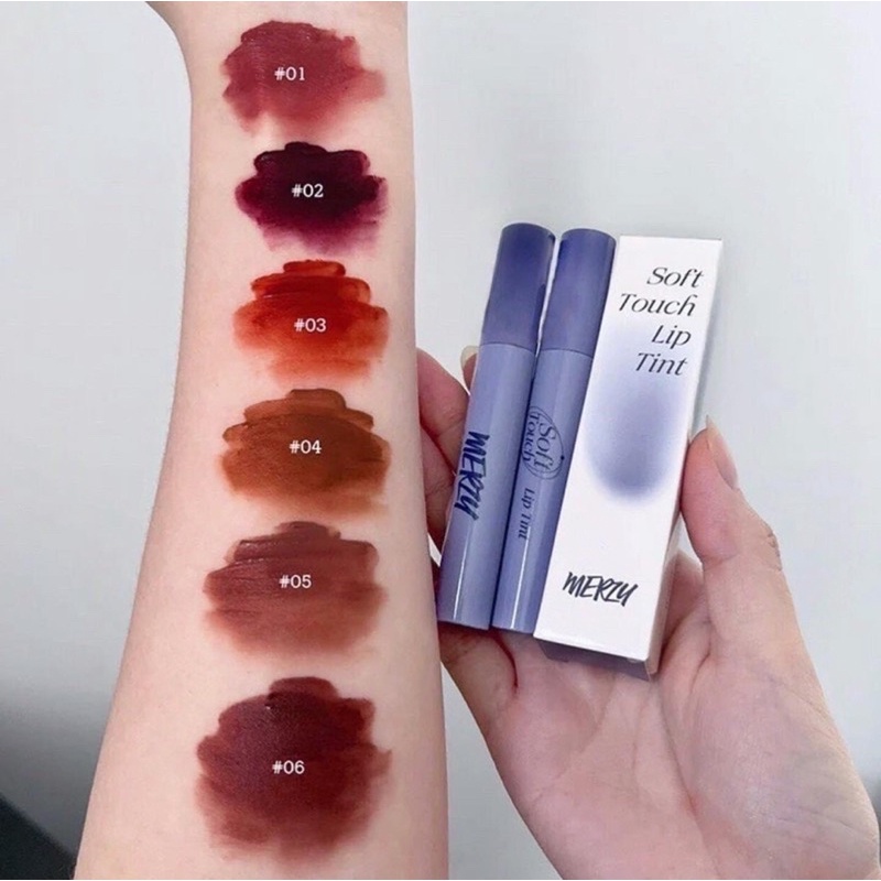 Son kem lì Merzy Soft Touch Lip Tint