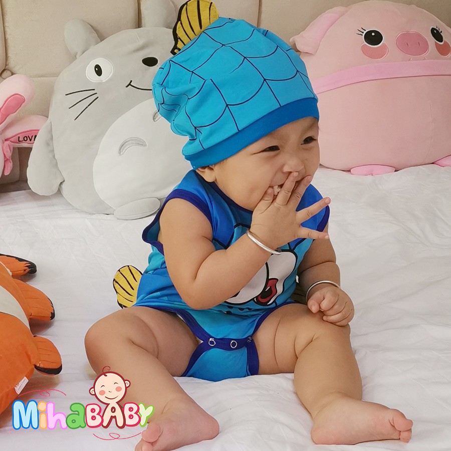 Bộ Bodysuit Cho Bé Hình Cá Dory - BDS_DORY