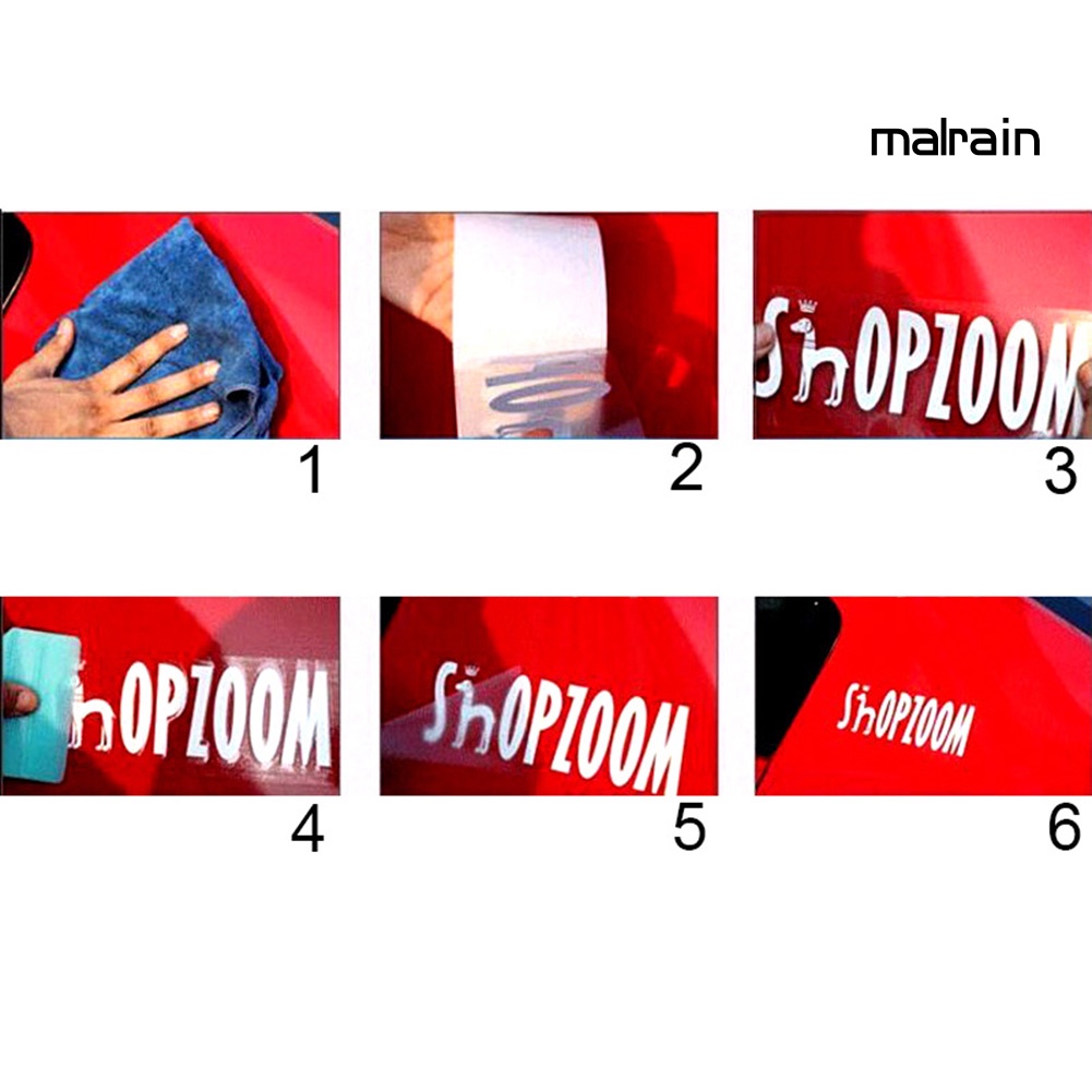 Miếng Dán Trang Trí Kính Chắn Gió Phía Sau Xe Hơi Phản Quang Thời Trang