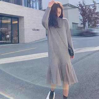 [SALE2020] VÁY LEN MỎNG ĐUÔI CÁ LƯỚI