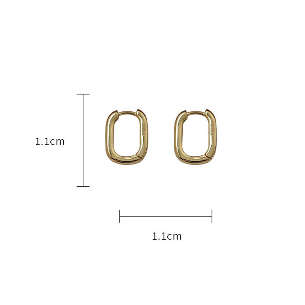 Khuyên Tai Nữ Trang Dáng Tròn Tạo Hình Độc Đáo