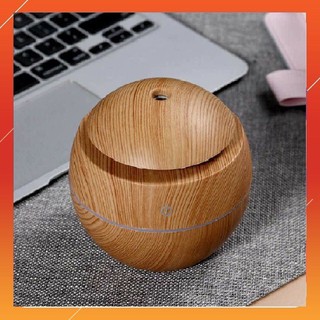 Máy Xông Tinh Dầu, Phun Sương Khuếch Tán Tinh Dầu Vân Gỗ